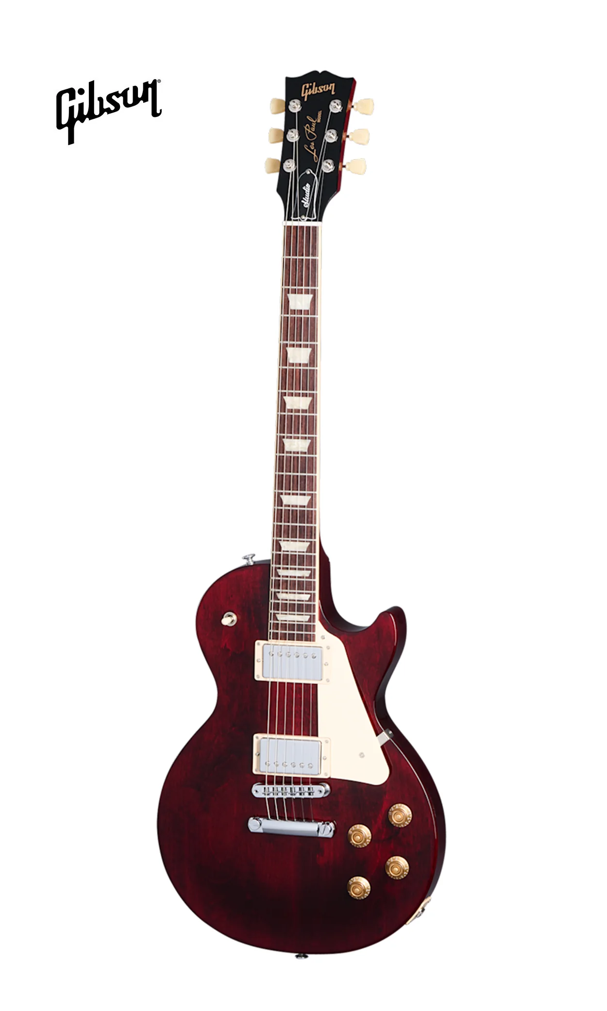 GIBSON LES PAUL STUDIO ELECTRIC GUITAR - WINE RED - Image 2