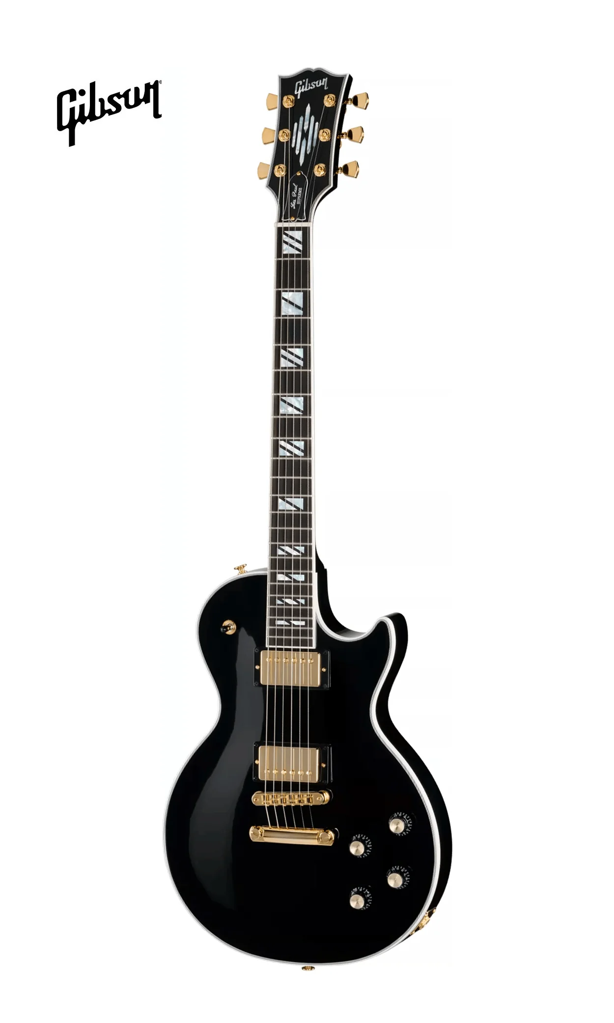 GIBSON LES PAUL SUPREME ELECTRIC GUITAR - EBONY - Image 2