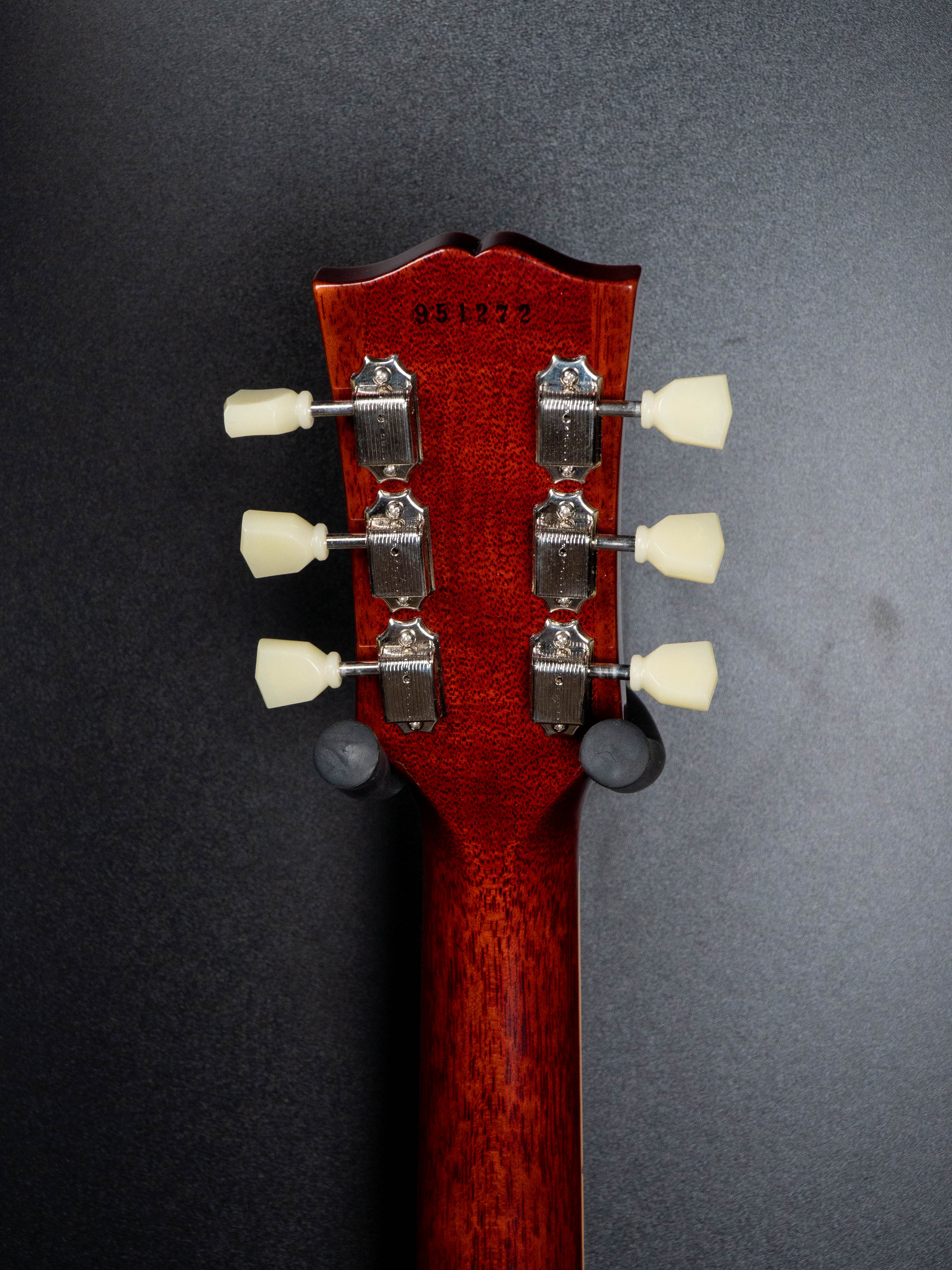 GIBSON MALAYSIA EXCLUSIVE MADE TO MEASURE 1959 LES PAUL STANDARD REISSUE VOS ELECTRIC GUITAR - HERITAGE DARKBURST - NH (HANDPICKED TOP) - Image 6