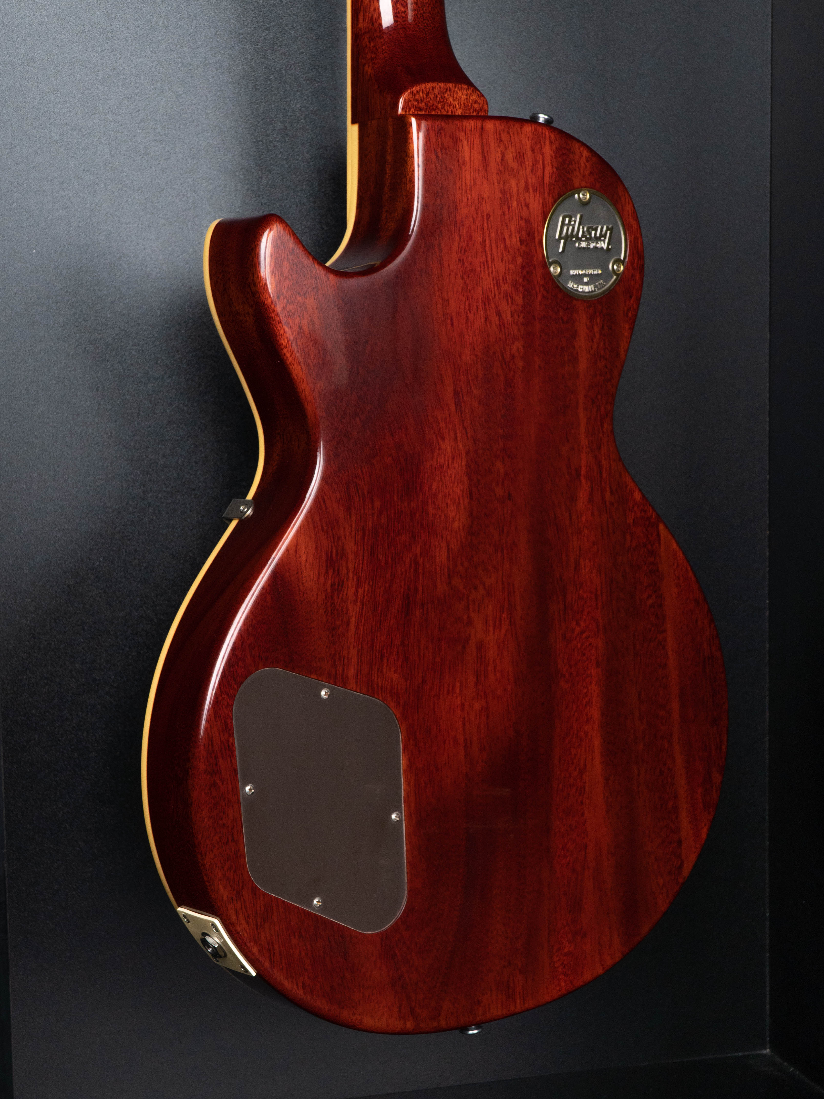 GIBSON MALAYSIA EXCLUSIVE MADE TO MEASURE 1959 LES PAUL STANDARD REISSUE VOS ELECTRIC GUITAR - HERITAGE DARKBURST - NH (HANDPICKED TOP) - Image 8