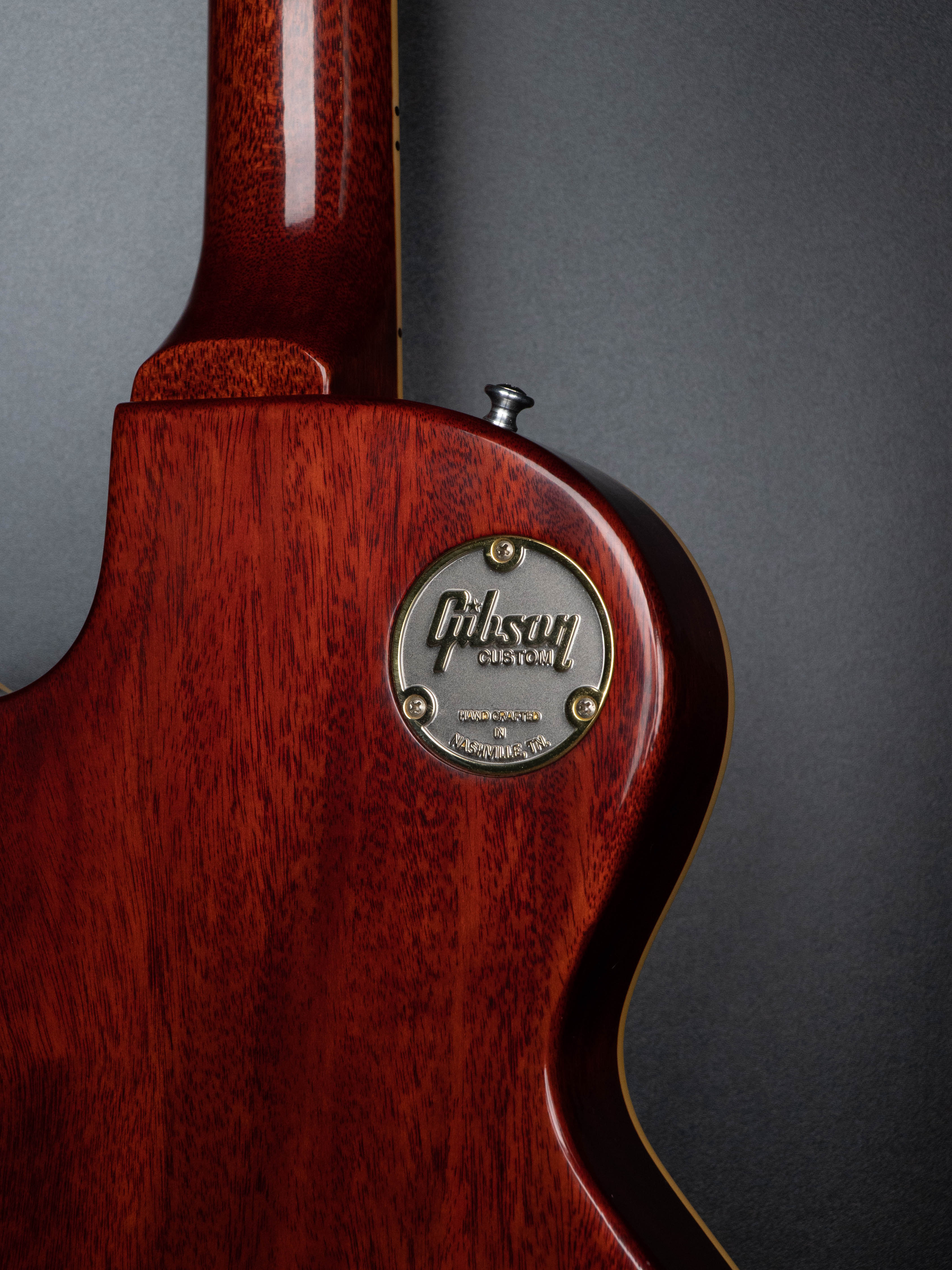 GIBSON MALAYSIA EXCLUSIVE MADE TO MEASURE 1959 LES PAUL STANDARD REISSUE VOS ELECTRIC GUITAR - HERITAGE DARKBURST - NH (HANDPICKED TOP) - Image 9