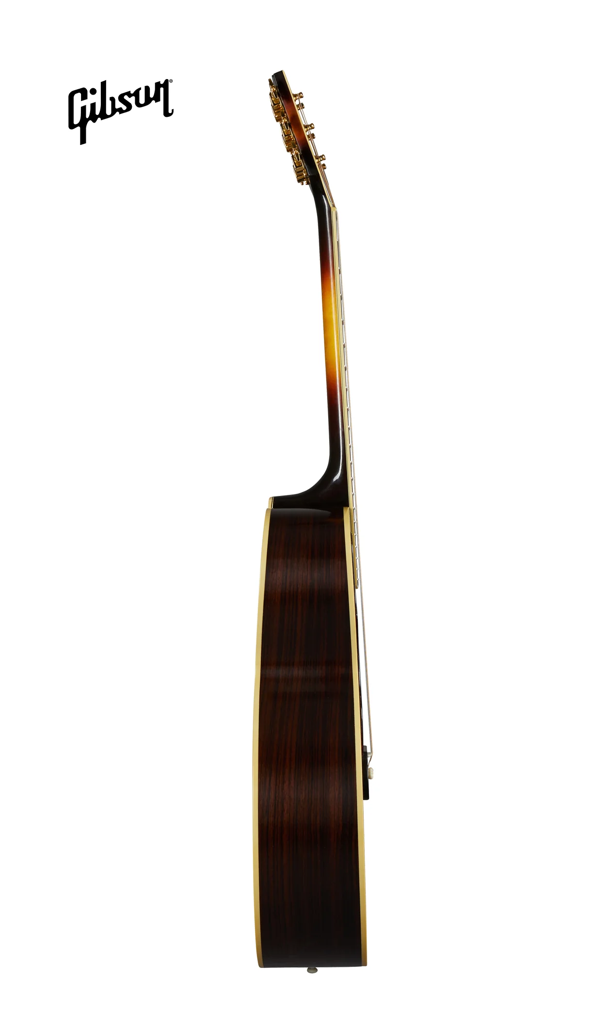 GIBSON PRE-WAR SJ-200 ROSEWOOD LEFT-HANDED ACOUSTIC GUITAR - VINTAGE SUNBURST - Image 3