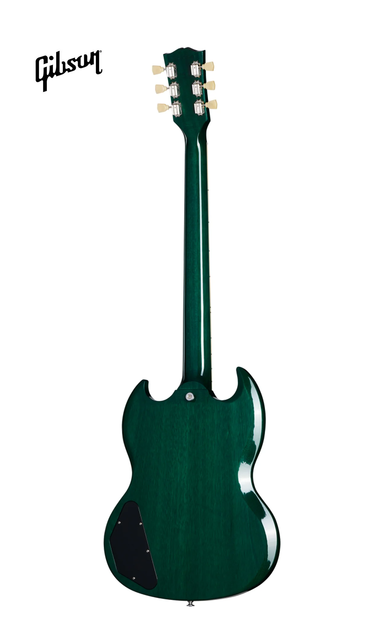 GIBSON SG STANDARD '61 STOPBAR ELECTRIC GUITAR - TRANSLUCENT TEAL - Image 3