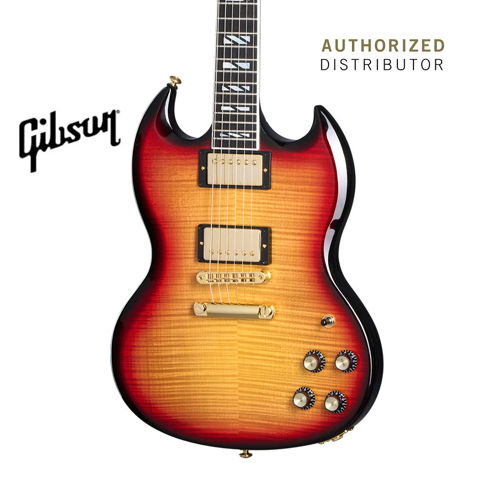 GIBSON SG SUPREME ELECTRIC GUITAR - FIREBURST