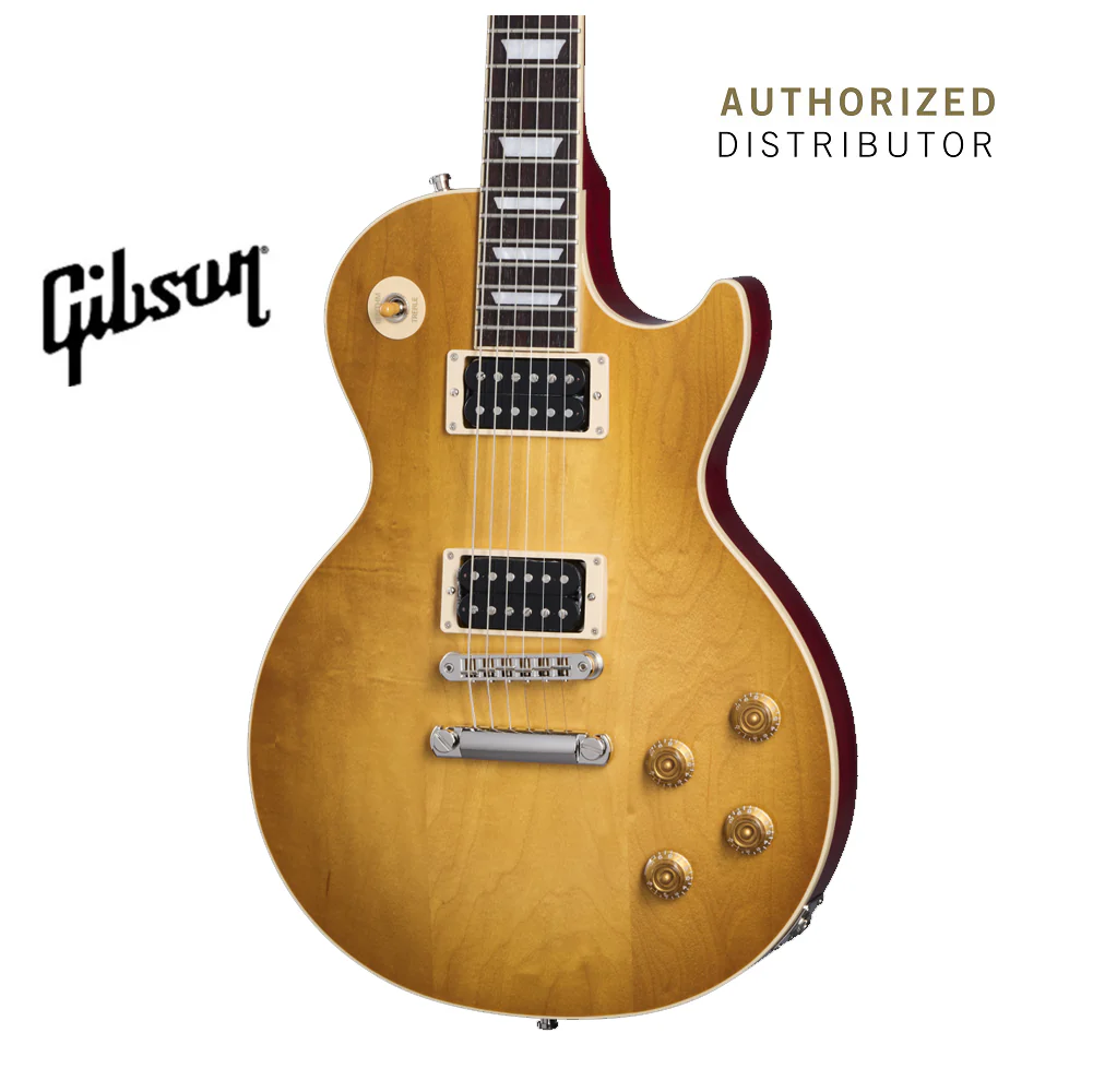 GIBSON SLASH "JESSICA LES PAUL STANDARD, HONEY BURST WITH RED BACK