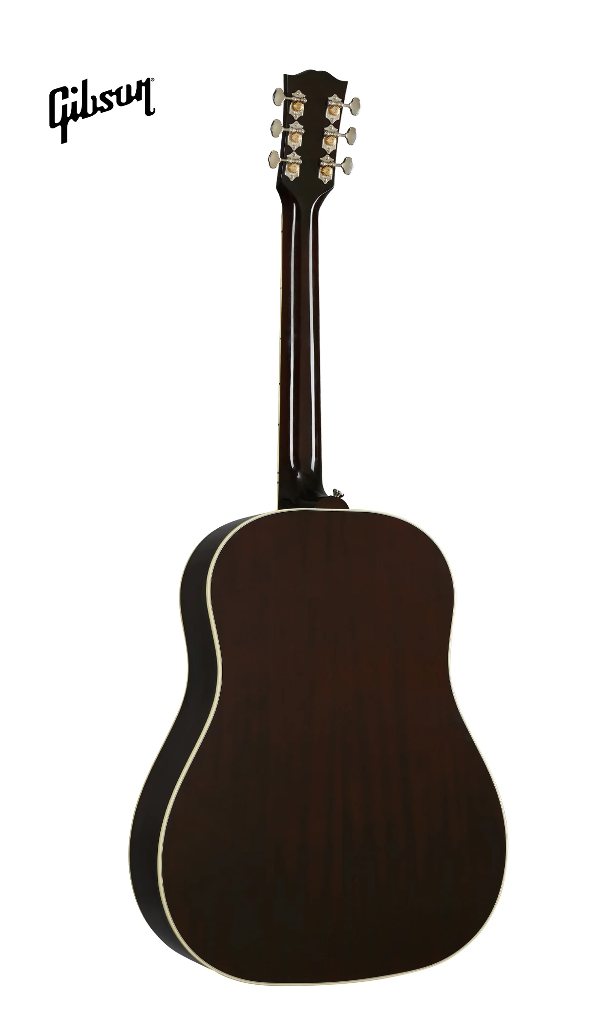 GIBSON SOUTHERN JUMBO ORIGINAL LEFT-HANDED ACOUSTIC-ELECTRIC GUITAR - VINTAGE SUNBURST - Image 3