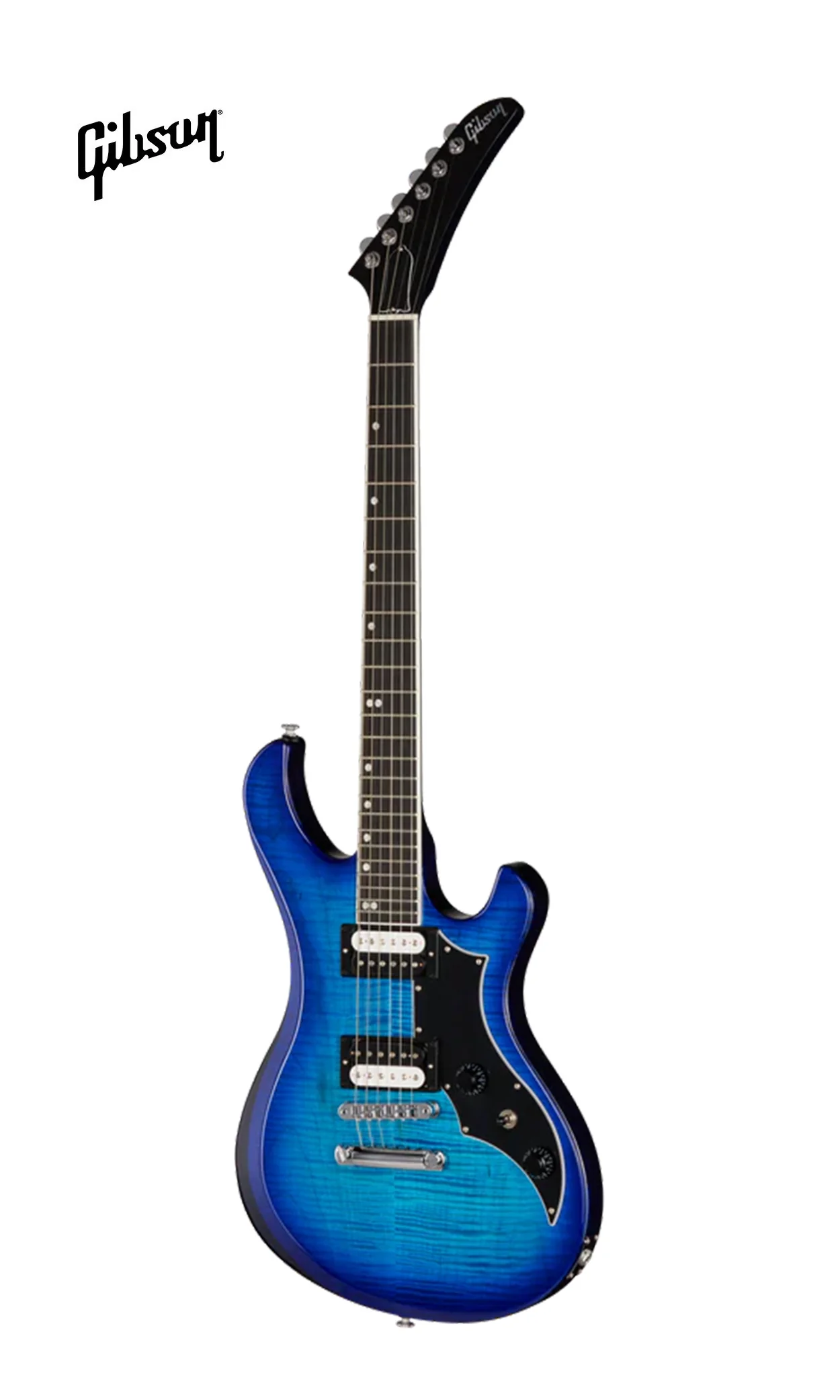 GIBSON VICTORY FIGURED TOP ELECTRIC GUITAR - COBALT BURST - Image 2