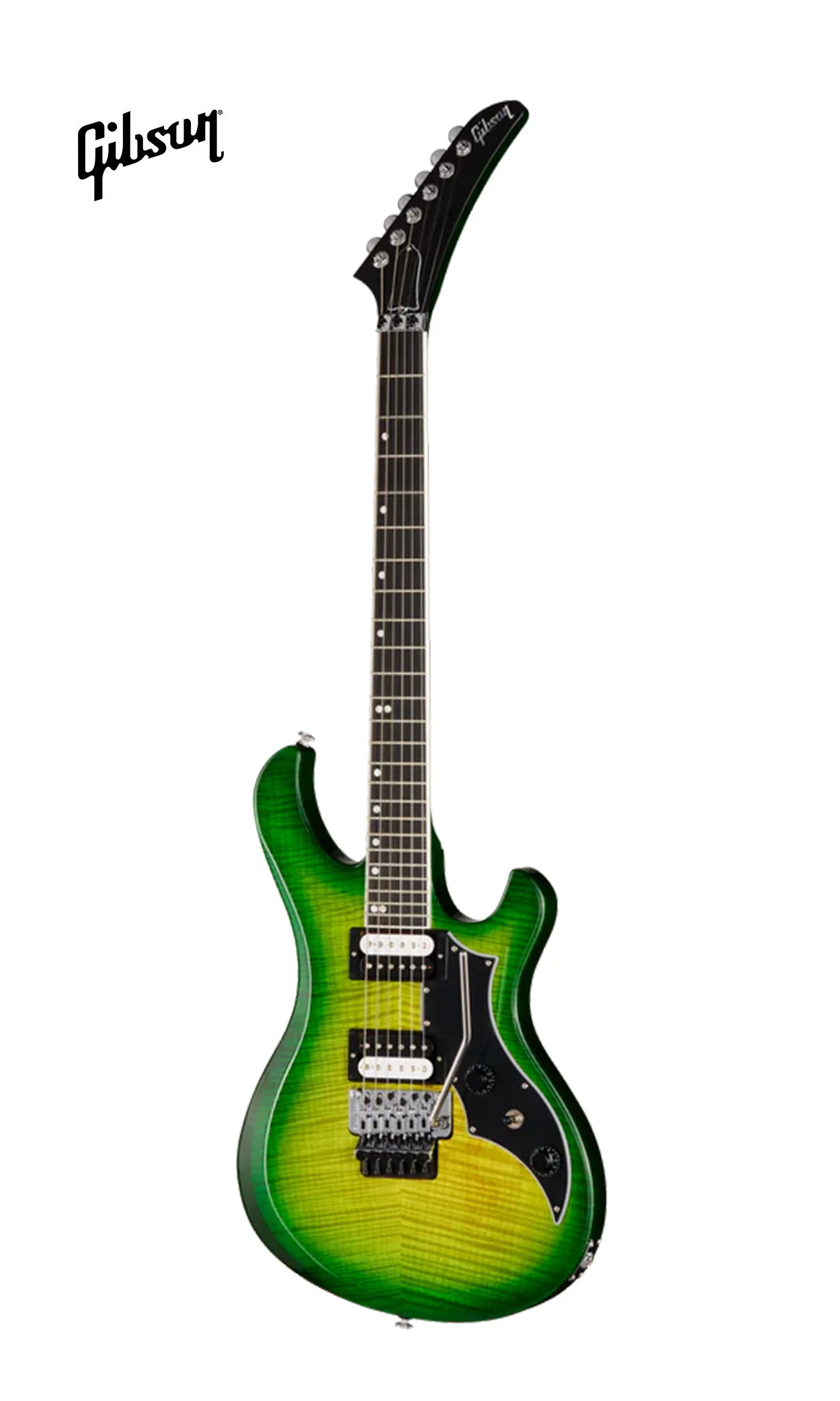 GIBSON VICTORY FLOYD ROSE ELECTRIC GUITAR - IGUANA BURST - Image 2