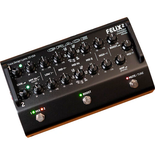 Grace Design FELiX 2 Instrument Preamp/Blender - Black - Image 3