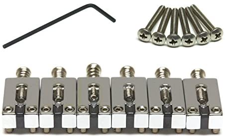 Graph Tech PG-8000-FC String Saver Classics - Strat and Tele-Style Saddle Set (2 3/16 inch String Spacing) - Chrome - Image 2