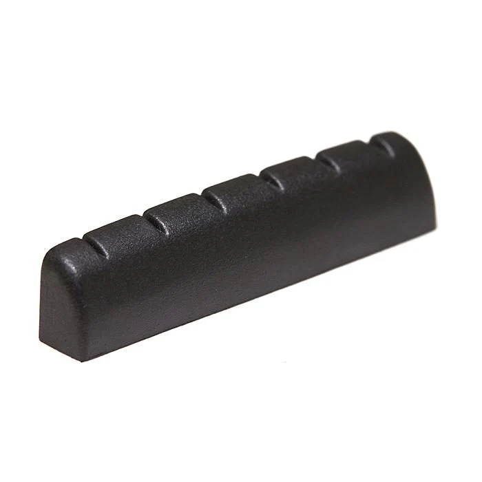 Graph Tech PT-6060-00 Black TUSQ XL Slotted Epiphone-style Guitar Nut - 1/4" 34.7mm Spacing - Image 2