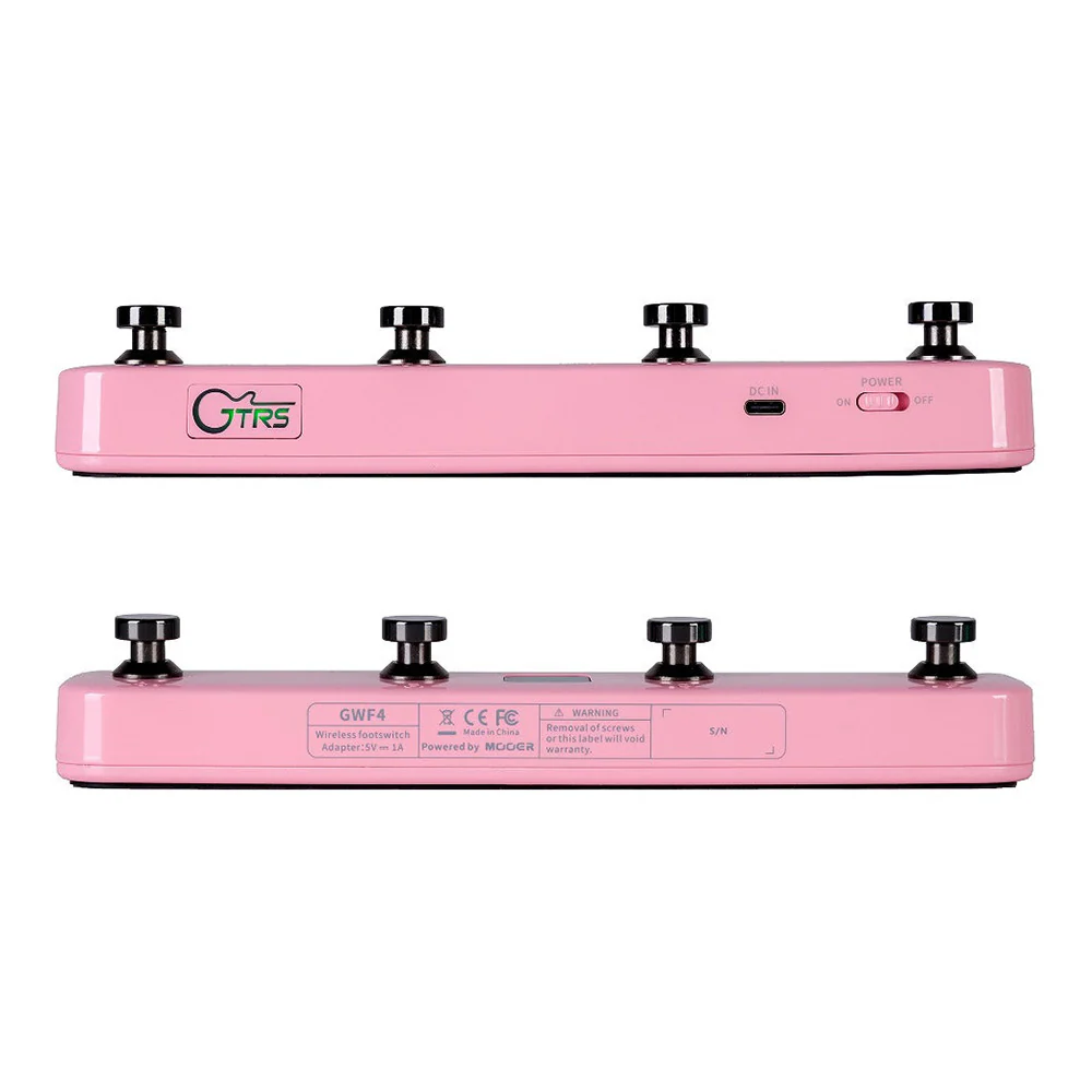GTRS GWF4 Wireless Footswitch For GTRS Guitars - Pink - Image 2