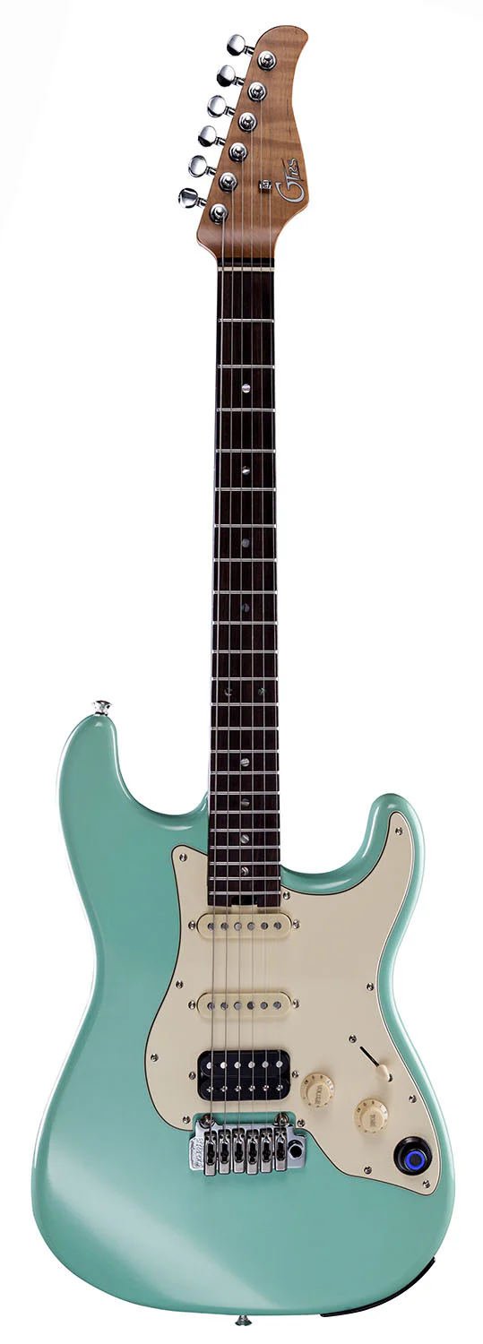 GTRS Professional P800 Intelligent Electric Guitar with Built-In Effects - Mint Green