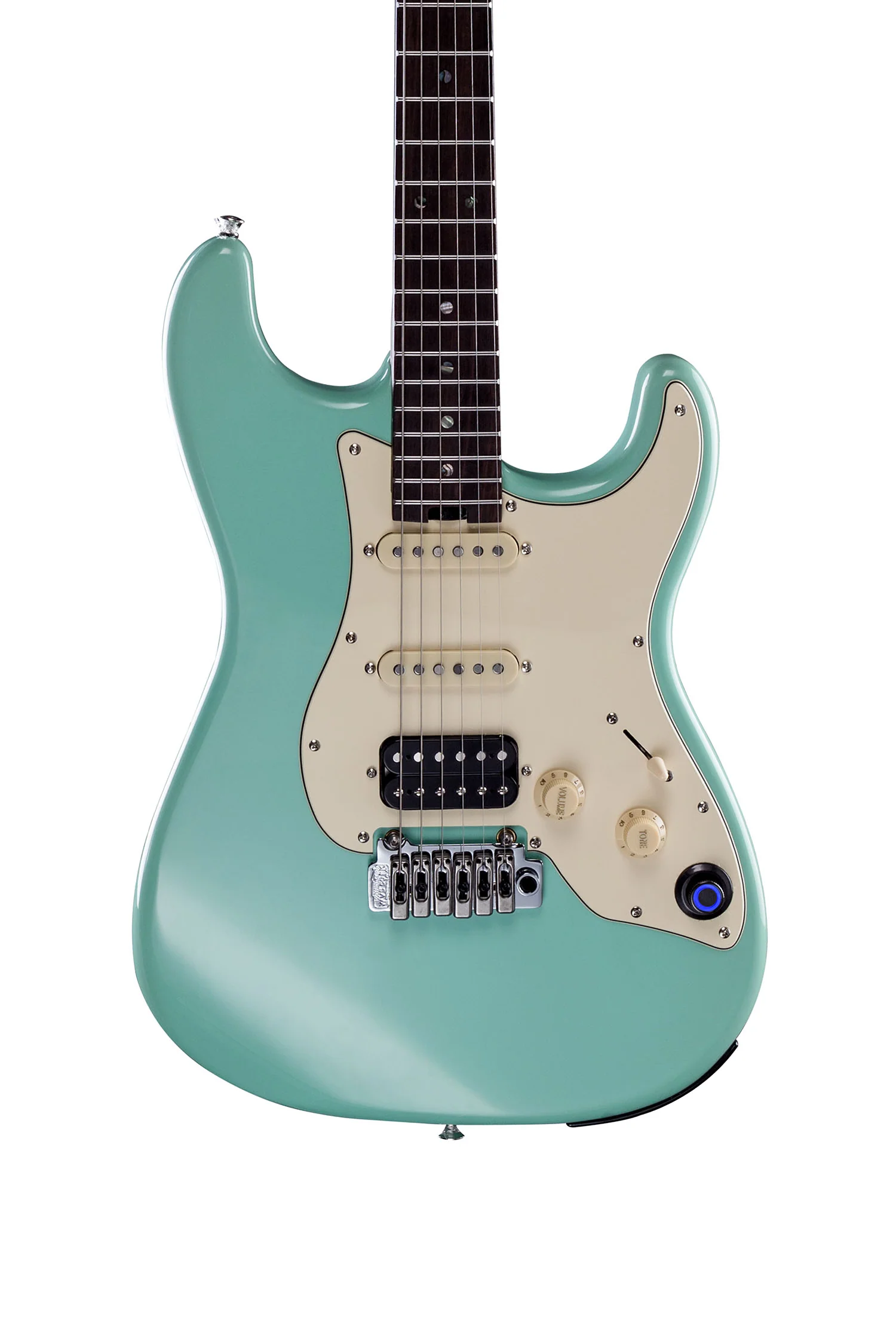 GTRS Professional P800 Intelligent Electric Guitar with Built-In Effects - Mint Green - Image 2