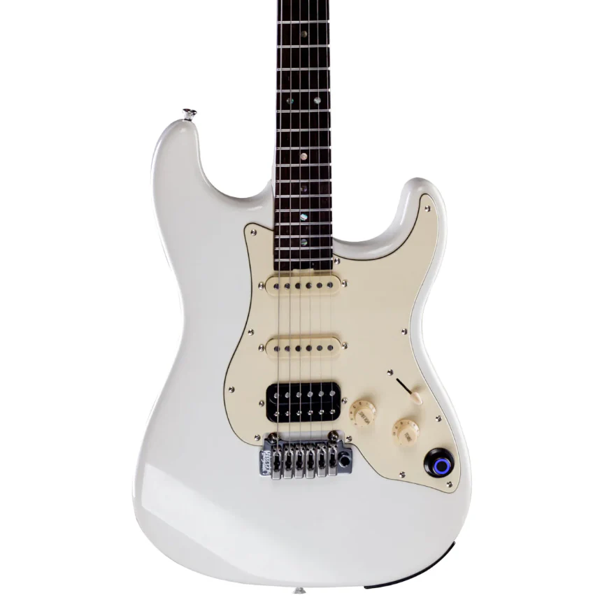 GTRS Professional P800 Intelligent Electric Guitar with Built-In Effects - Olympic White - Image 2