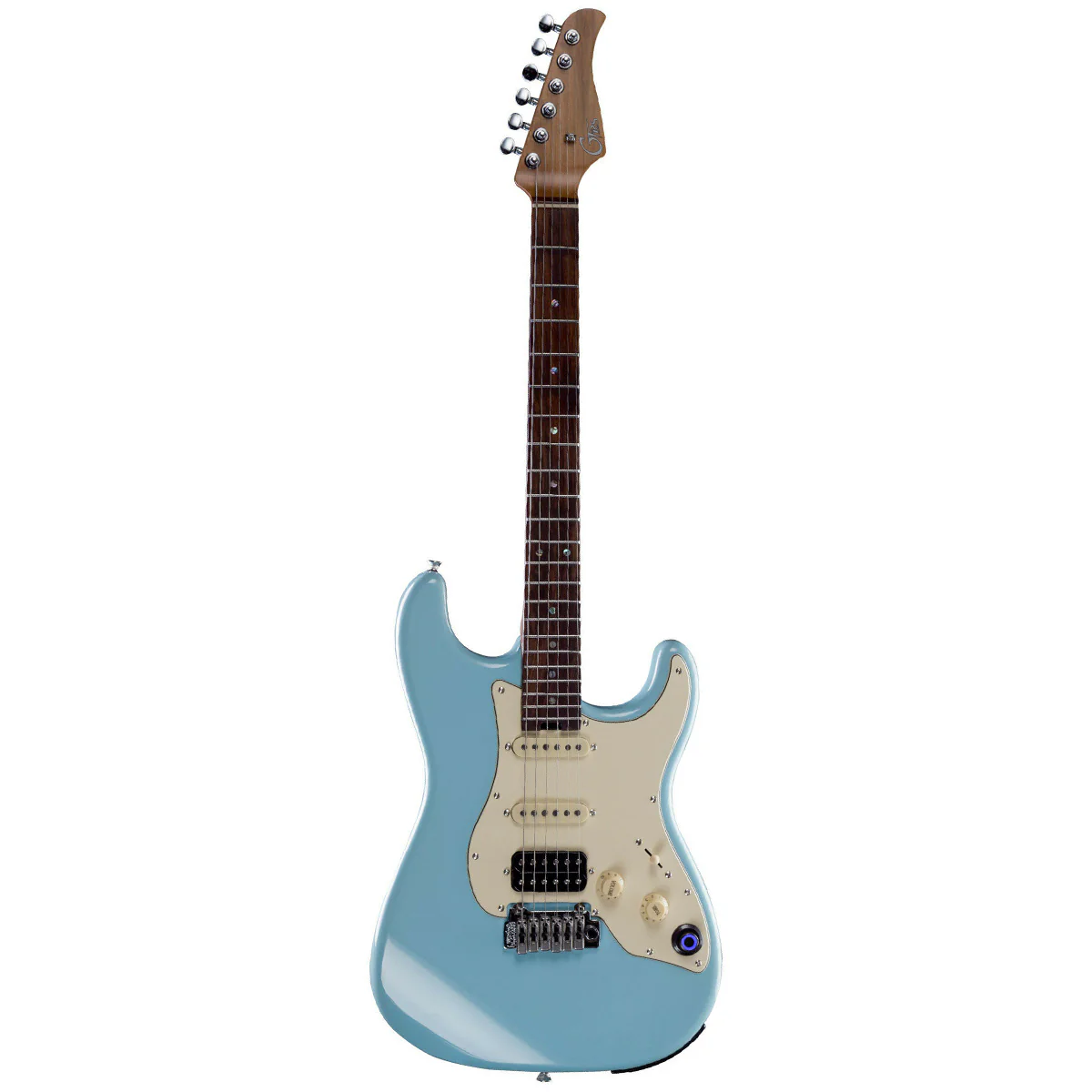 GTRS Professional P800 Intelligent Electric Guitar with Built-In Effects - Tifanny Blue
