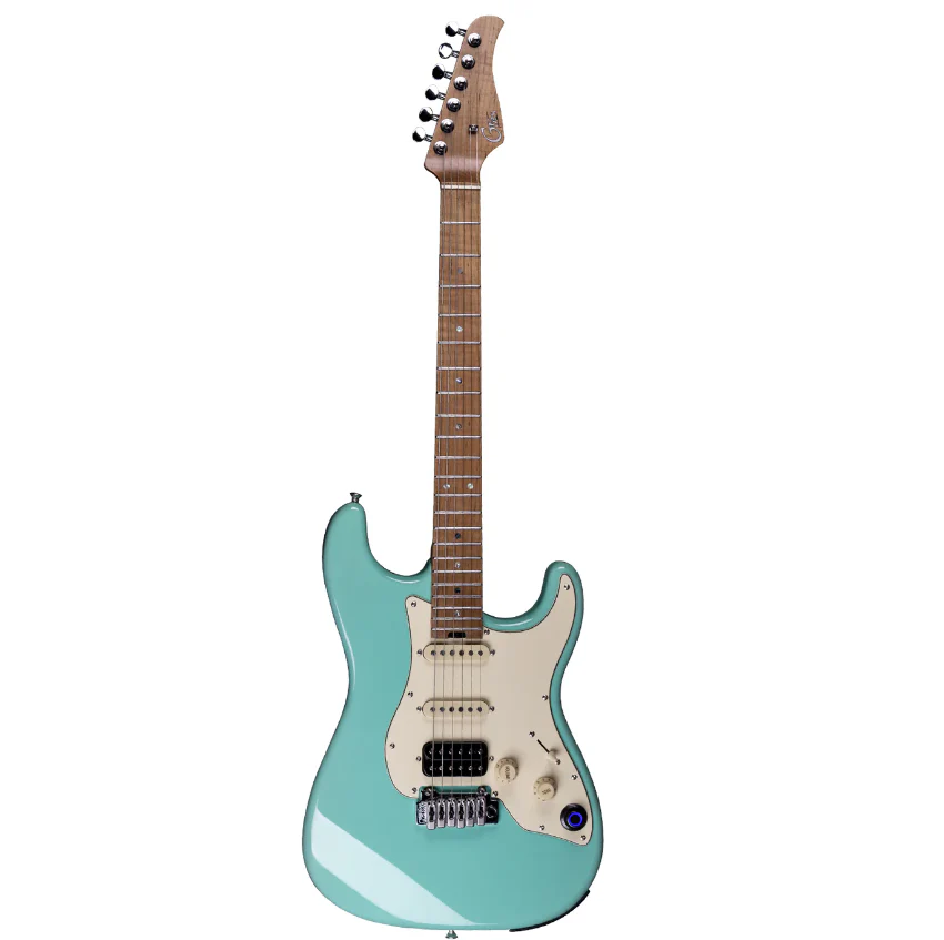 GTRS Professional P801 Intelligent Electric Guitar with Built-In Effects - Mint Green