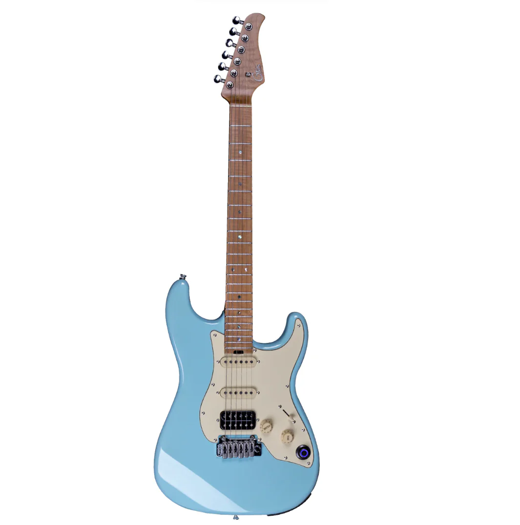 GTRS Professional P801 Intelligent Electric Guitar with Built-In Effects - Tiffany Blue