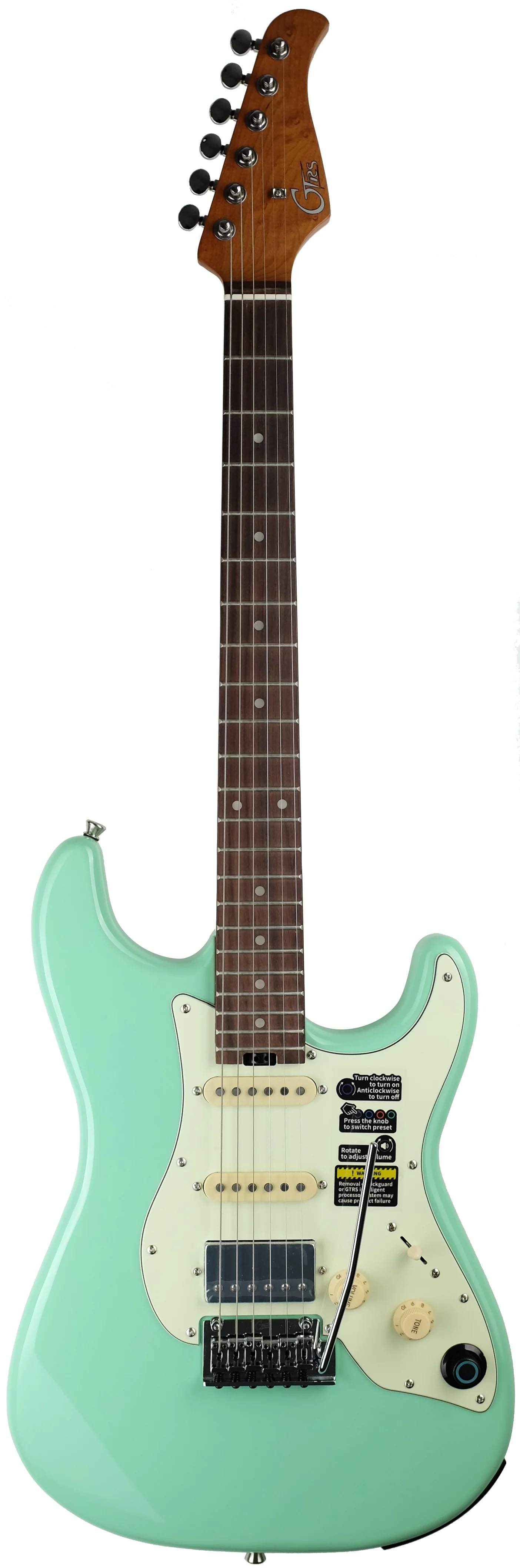 GTRS Standard S800 Intelligent Electric Guitar with Built-In Effects - Green