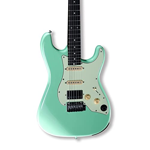 GTRS Standard S800 Intelligent Electric Guitar with Built-In Effects - Green - Image 2