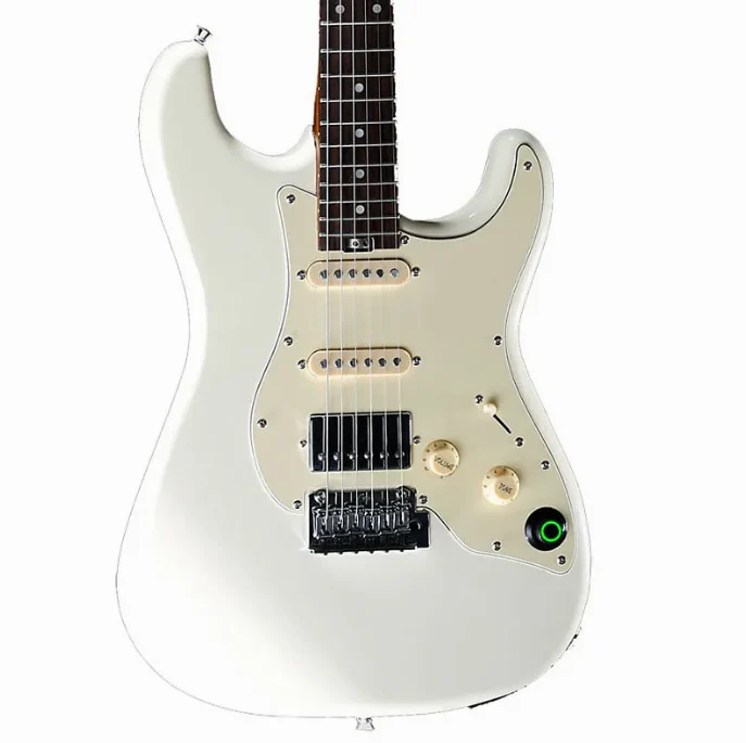 GTRS Standard S800 Intelligent Electric Guitar with Built-In Effects - White - Image 2