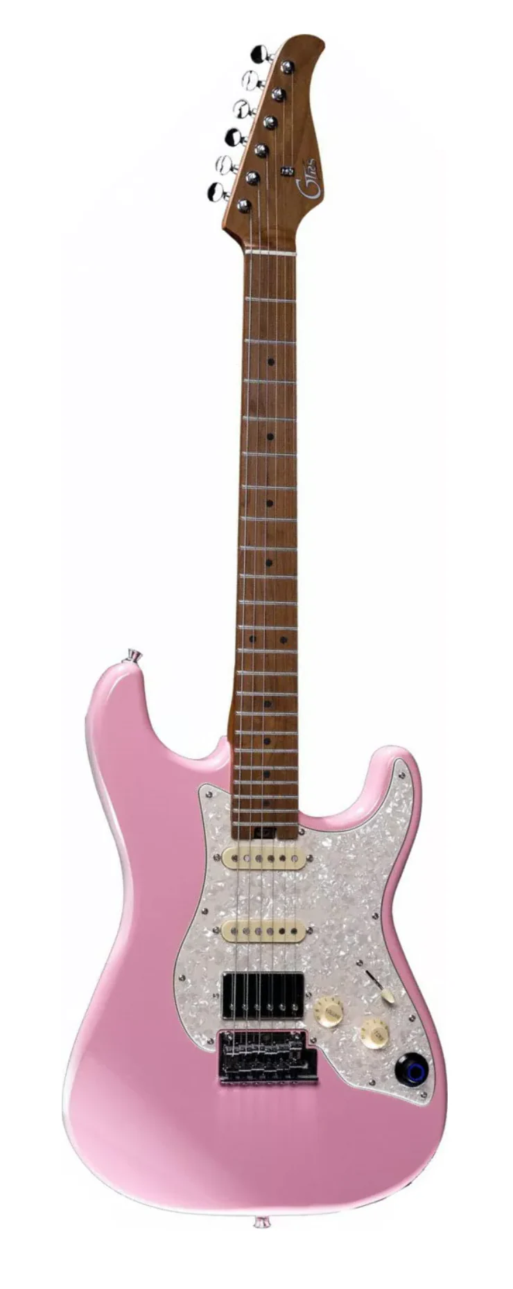 GTRS Standard S801 Intelligent Electric Guitar with Built-In Effects - Pink