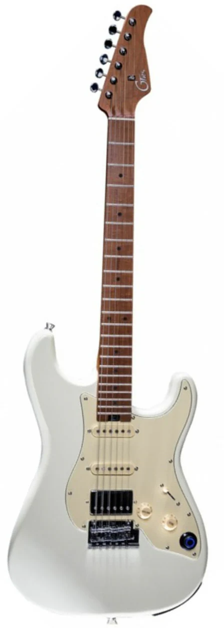 GTRS Standard S801 Intelligent Electric Guitar with Built-In Effects - White