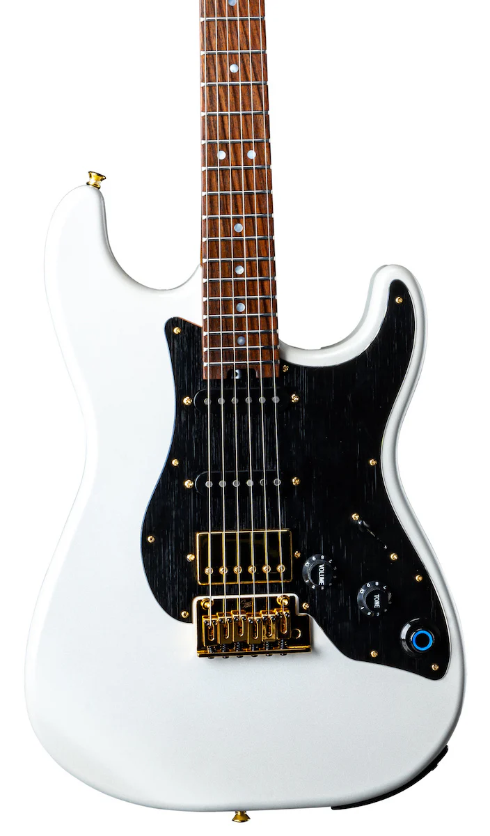 GTRS Standard S900 Intelligent Electric Guitar with Built-In Effects & Wireless - Pearl White - Image 2
