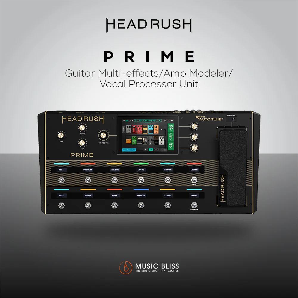 Headrush Prime Guitar Multi-effects/Amp Modeler/Vocal Processor Unit - Image 2