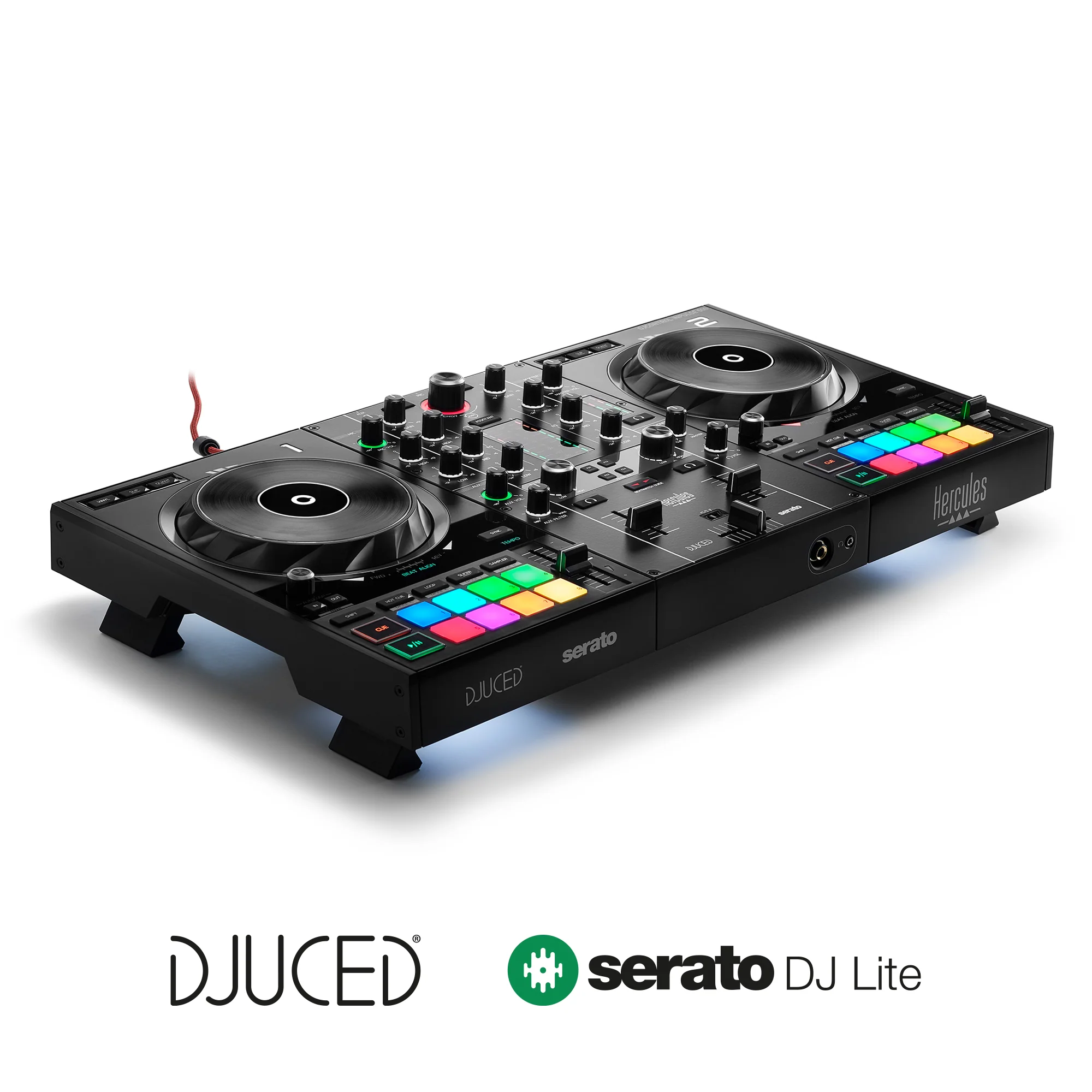Hercules DJControl Inpulse 500 | All-In-One DJ controller with Beatmatch Guide, Full DJ Software DJUCED & Serato DJ Lite Included, Other DJ Software Compatible - Image 3
