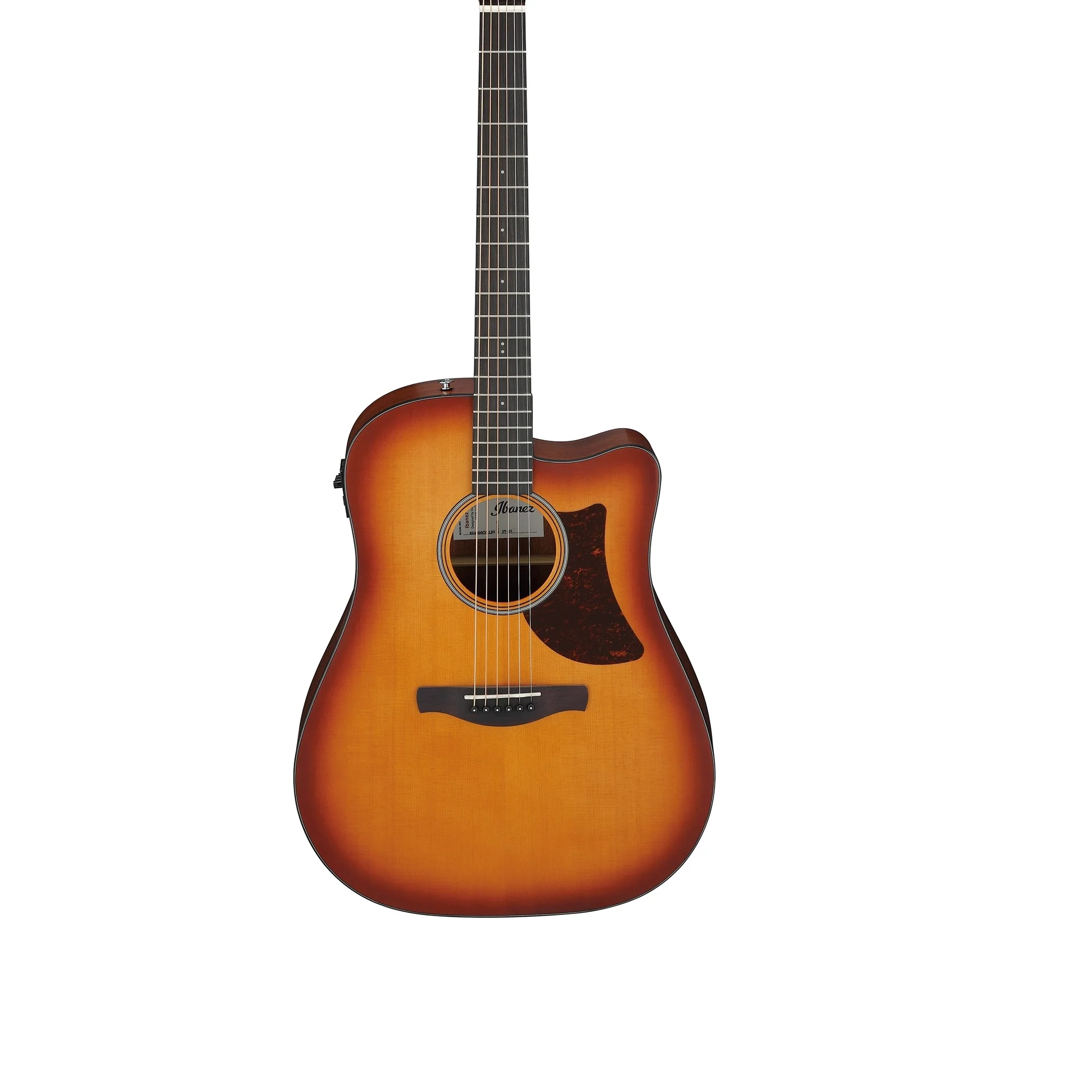 Ibanez AAD50CE Advanced Acoustic-electric Guitar - Light Brown Sunburst Open Pore - Image 5