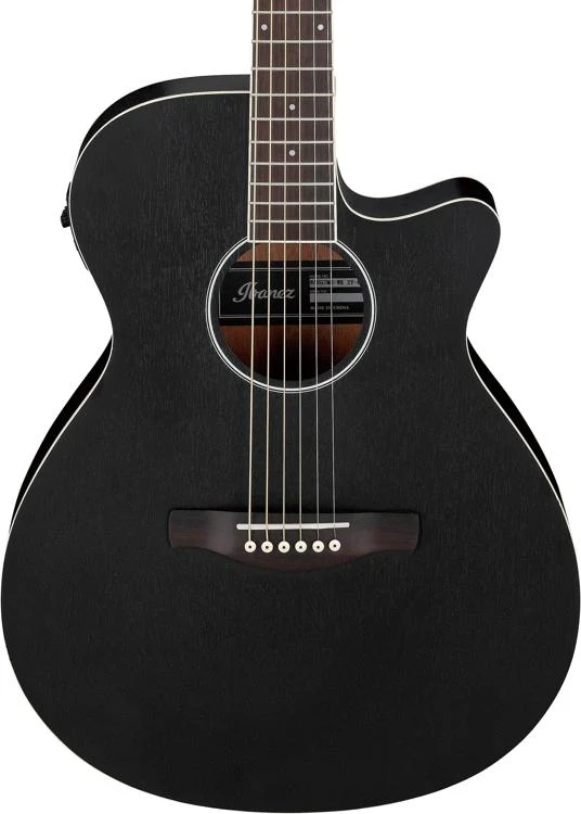 Ibanez AEG7MH Acoustic-Electric Guitar - Weathered Black - Image 3
