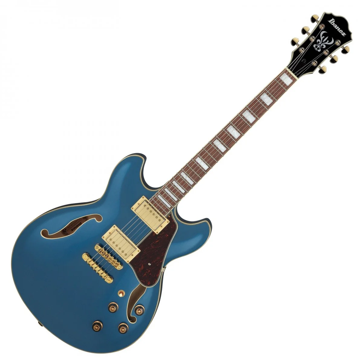 Ibanez Artcore AS73G Semi-hollowbody Electric Guitar - Prussian Blue Metallic - Image 5