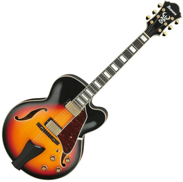 Ibanez Artcore Expressionist AF95 Hollowbody Electric Guitar - Brown Sunburst - Image 2