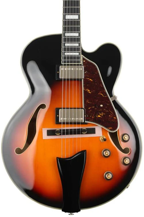 Ibanez Artcore Expressionist AF95 Hollowbody Electric Guitar - Brown Sunburst - Image 3