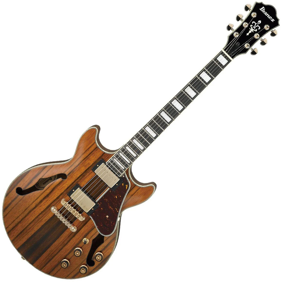 Ibanez Artcore Expressionist AM93ME Semi-Hollow Electric Guitar - Natural - Image 2