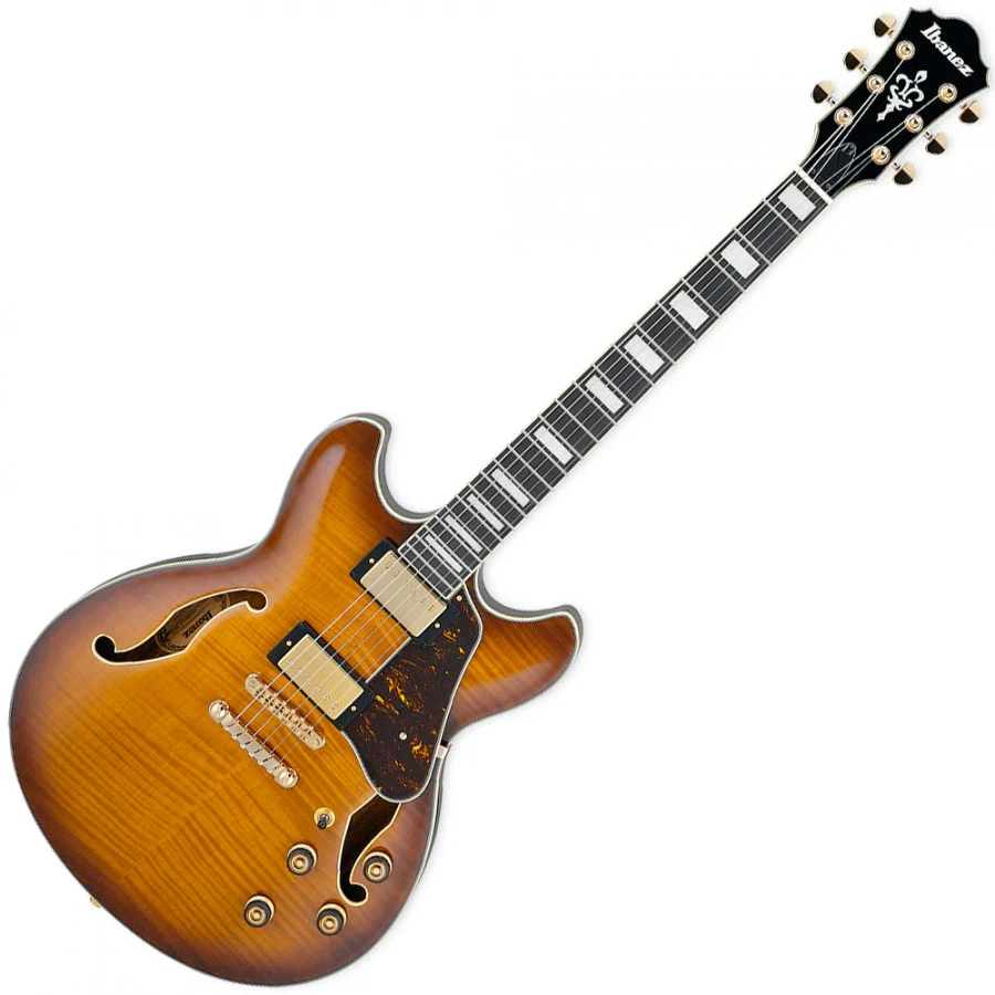 Ibanez Artcore Expressionist AS93FM Semi-Hollow Electric Guitar - Violin Sunburst - Image 2