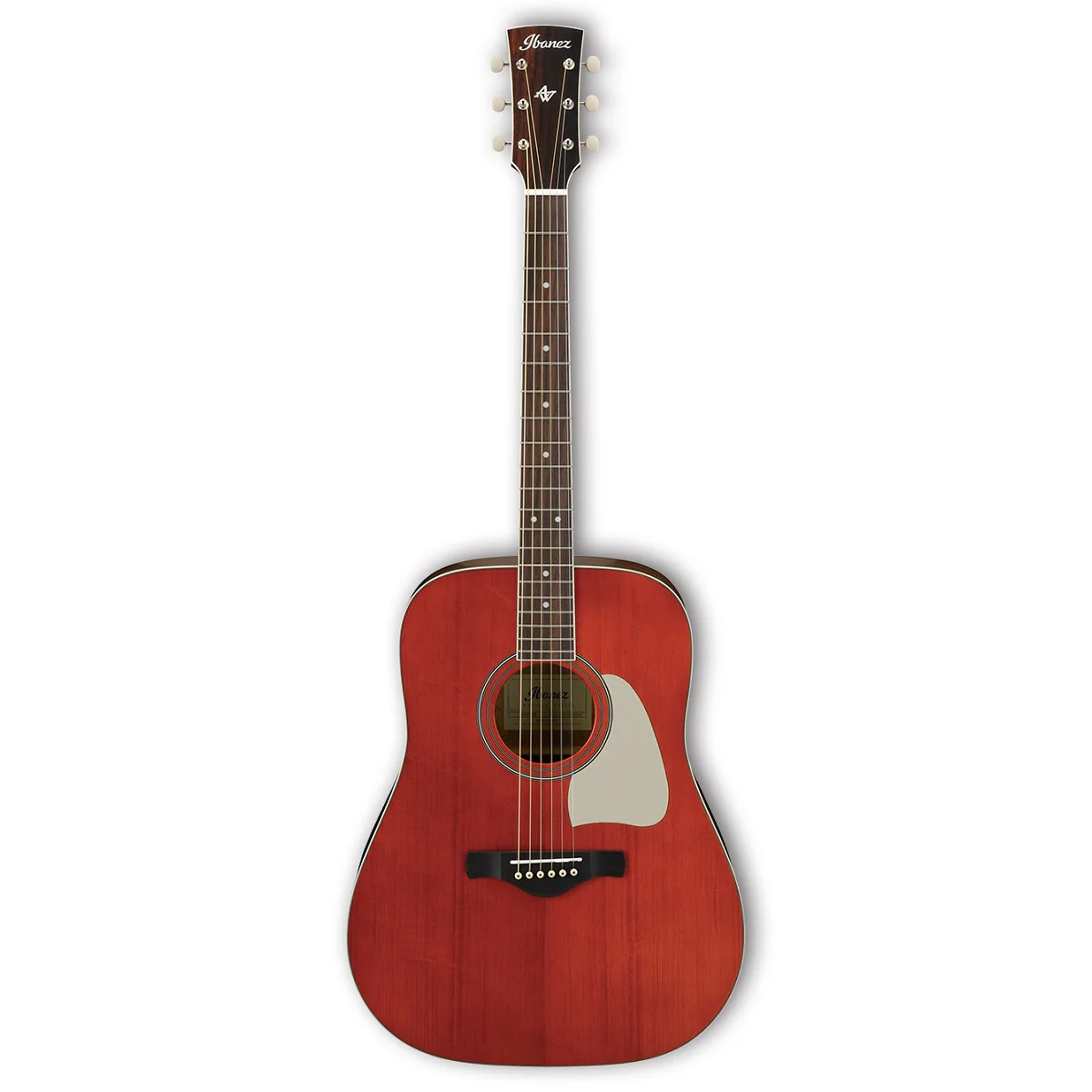 Ibanez AW320 Acoustic Guitar - Vintage Brown Flat - Image 2