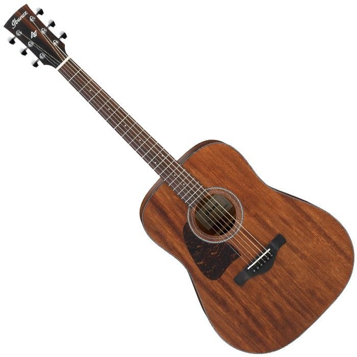 Ibanez AW54L Left-Handed Acoustic Guitar - Open Pore Natural - Image 2
