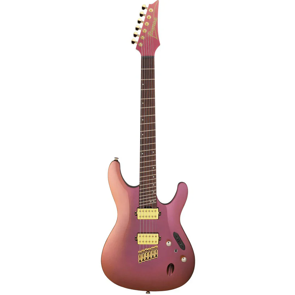 Ibanez Axe Design Lab SML721 Electric Guitar - Rose Gold Chameleon - Image 2