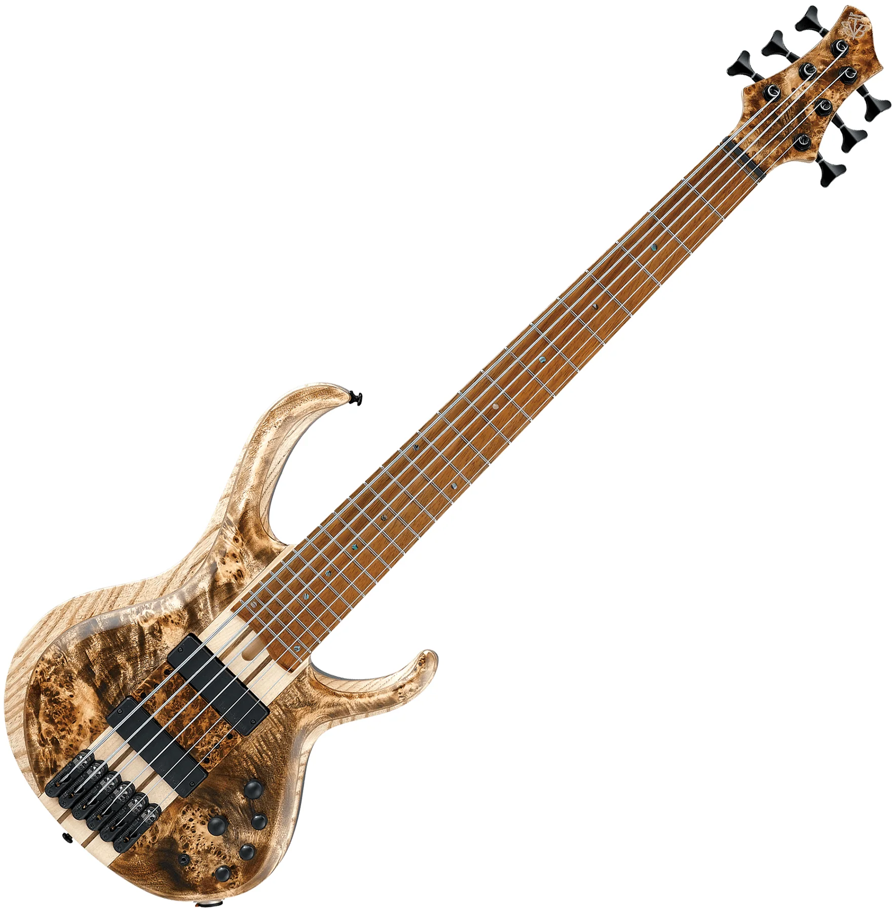 Ibanez Bass Workshop BTB846V Electric Bass Guitar - Antique Brown Stained Low Gloss - Image 2