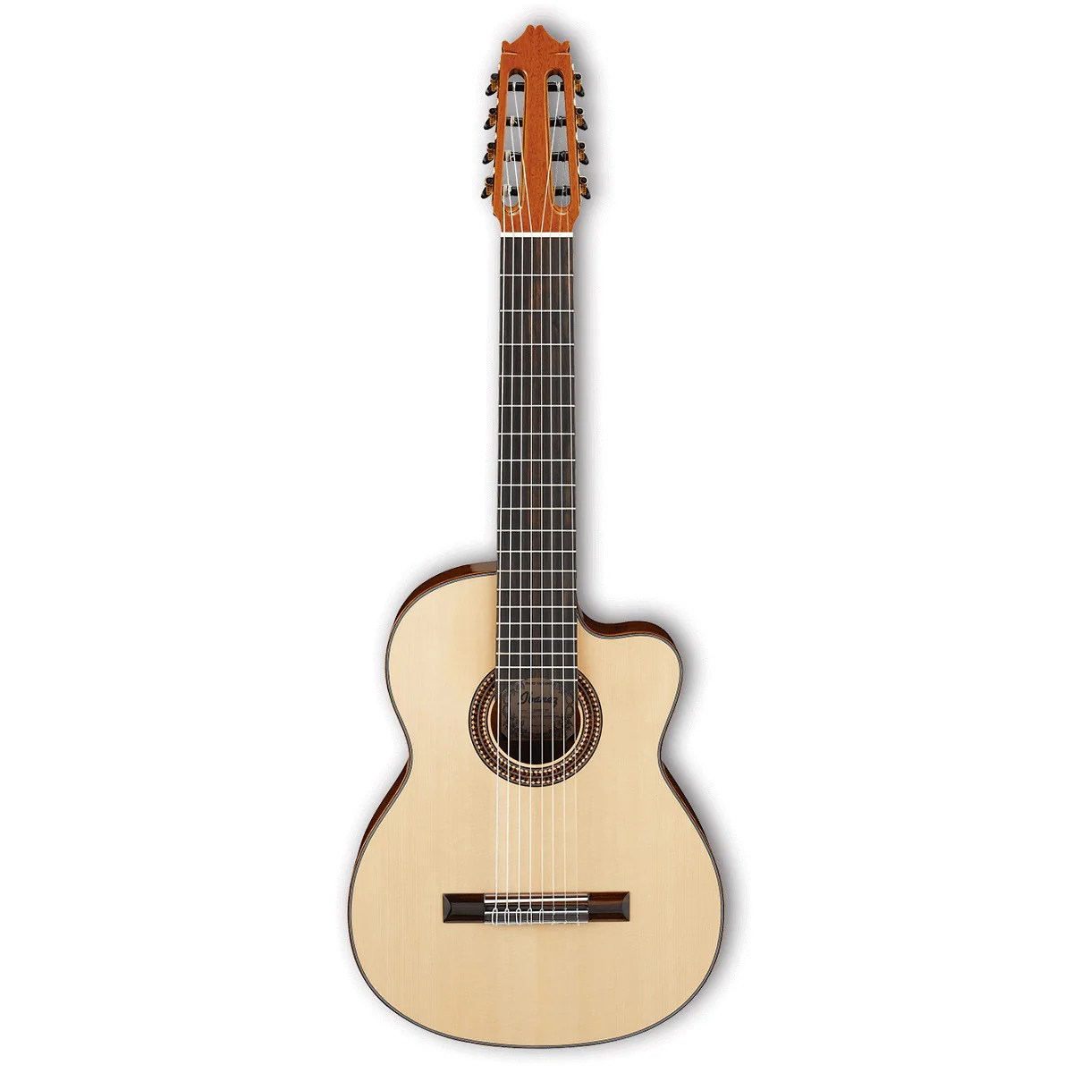 Ibanez G208CWC 8-string Classical Guitar - Natural High Gloss - Image 2