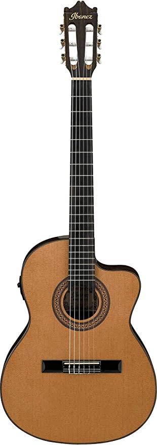 Ibanez GA5TCE Classical Guitar - Amber High Gloss - Image 4