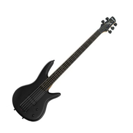 Ibanez Gary Willis Signature GWB35 Fretless Electric Bass Guitar - Black Flat - Image 2