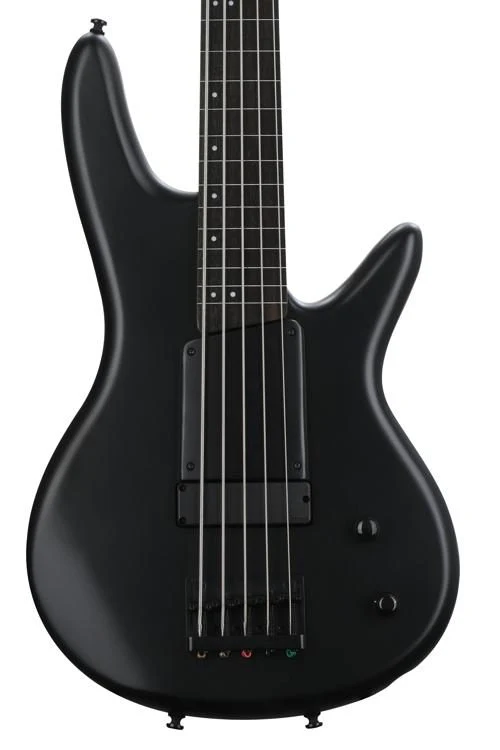 Ibanez Gary Willis Signature GWB35 Fretless Electric Bass Guitar - Black Flat - Image 3
