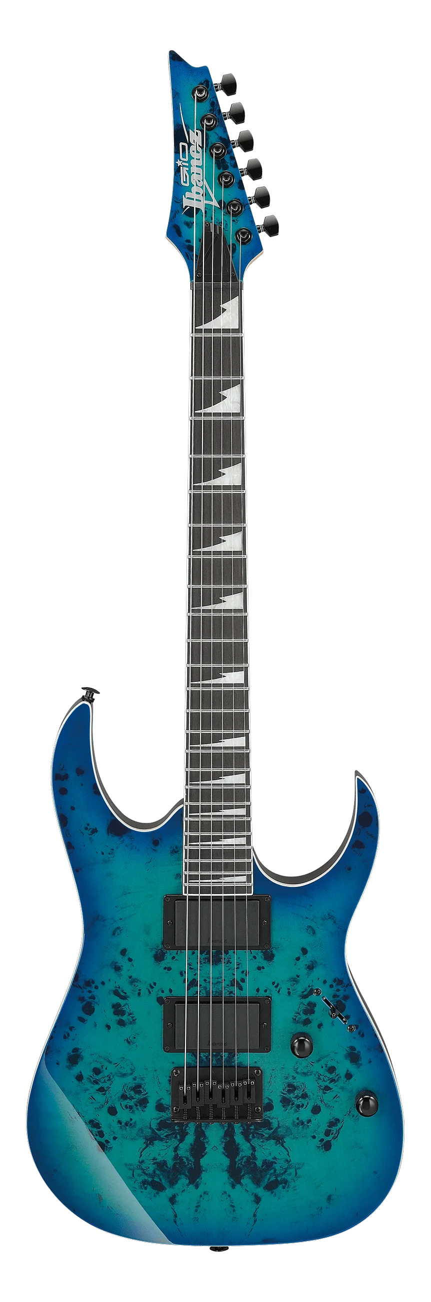 Ibanez Gio GRGR221PA Electric Guitar - Aqua Burst - Image 4