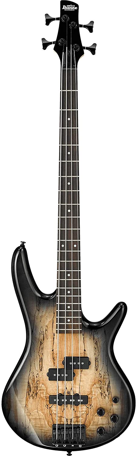 Ibanez Gio GSR200SM Electric Bass Guitar - Natural Grey Burst - Image 4