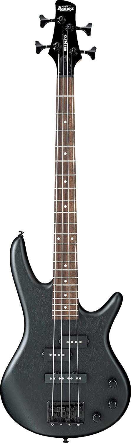 Ibanez GSRM20B miKro Electric Bass Guitar - Weathered Black - Image 4