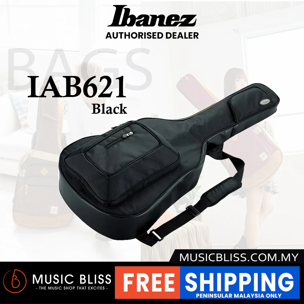 Ibanez IAB621 Bag for Acoustic Guitar - Black