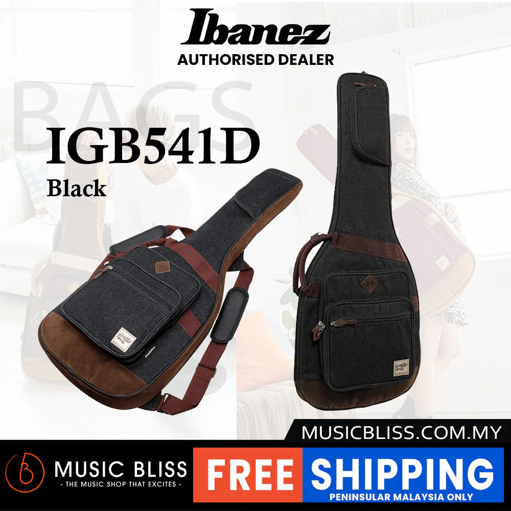 Ibanez IGB541D Powerpad Electric Guitar Gig Bag - Black